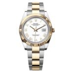 Rolex Oyster Perpetual Datejust Oystersteel and 18 kt yellow gold.