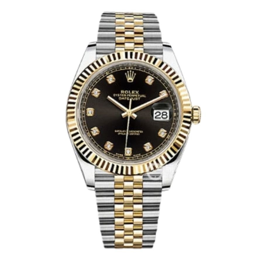 28 Rolex Oyster Perpetual Datejust Oystersteel and 18 kt Everose gold. - Image 1