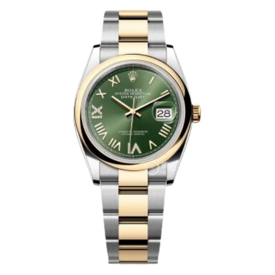 4 Rolex Oyster Perpetual Datejust Yellow Rolesor. - Image 1