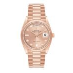 Rolex Day-Date 18k Everose Gold.