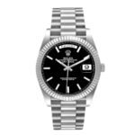 Rolex Day-Date18k White Gold.