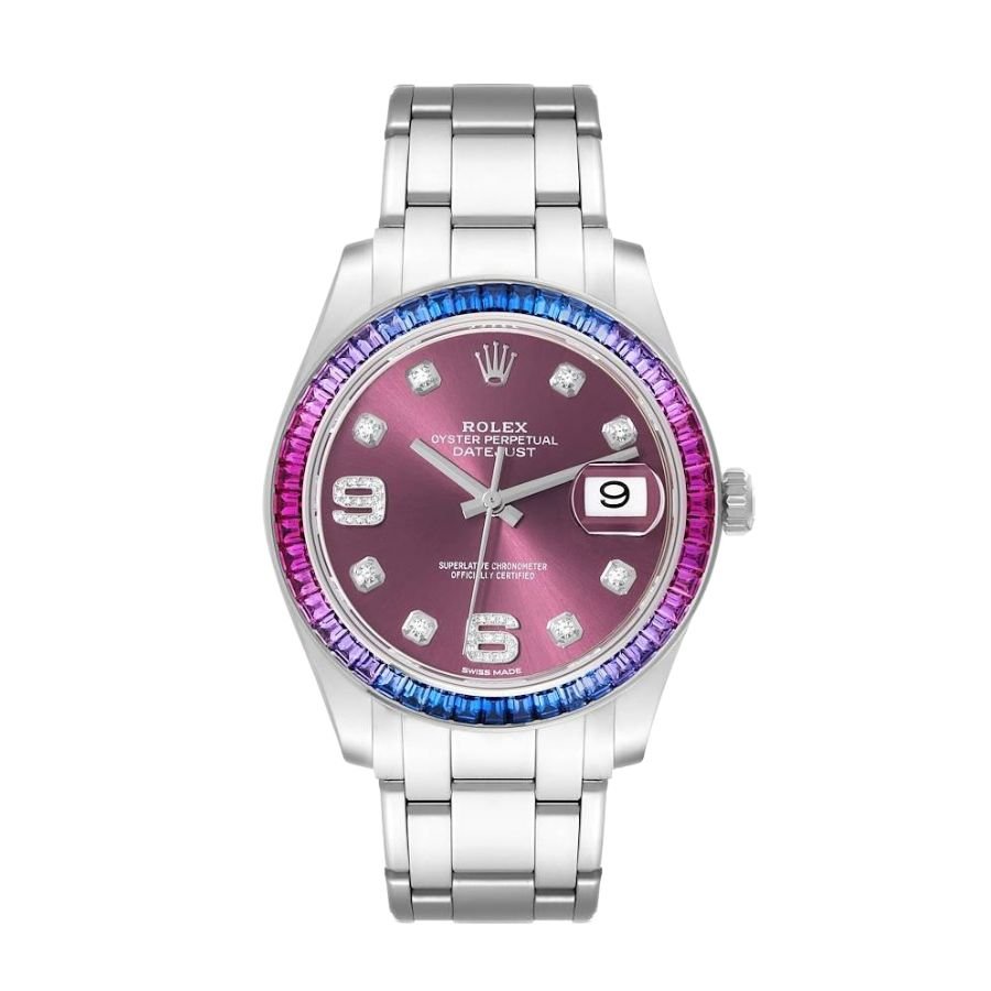 R 1 (17) Rolex Datejust Pearlmaster. - Image 1