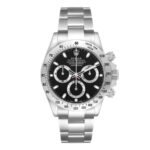 Rolex Cosmograph Daytona an engraved steel tachymeter bezel,