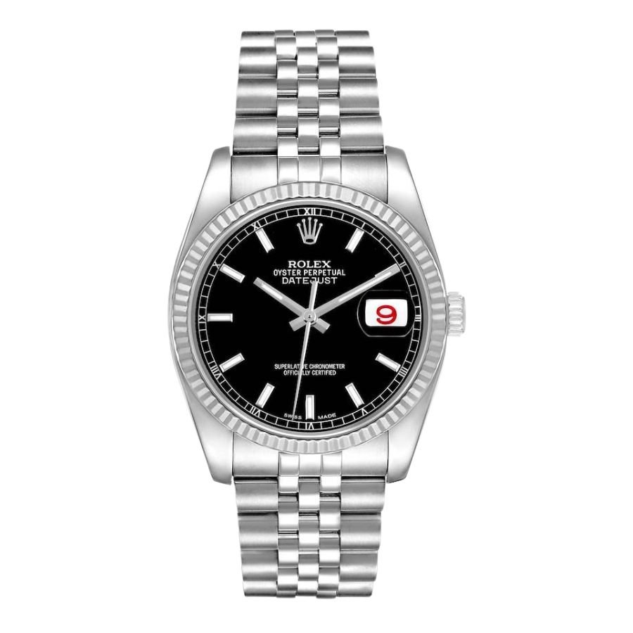 R 1 (33) Rolex Datejust the "Roulette" date wheel, - Image 1